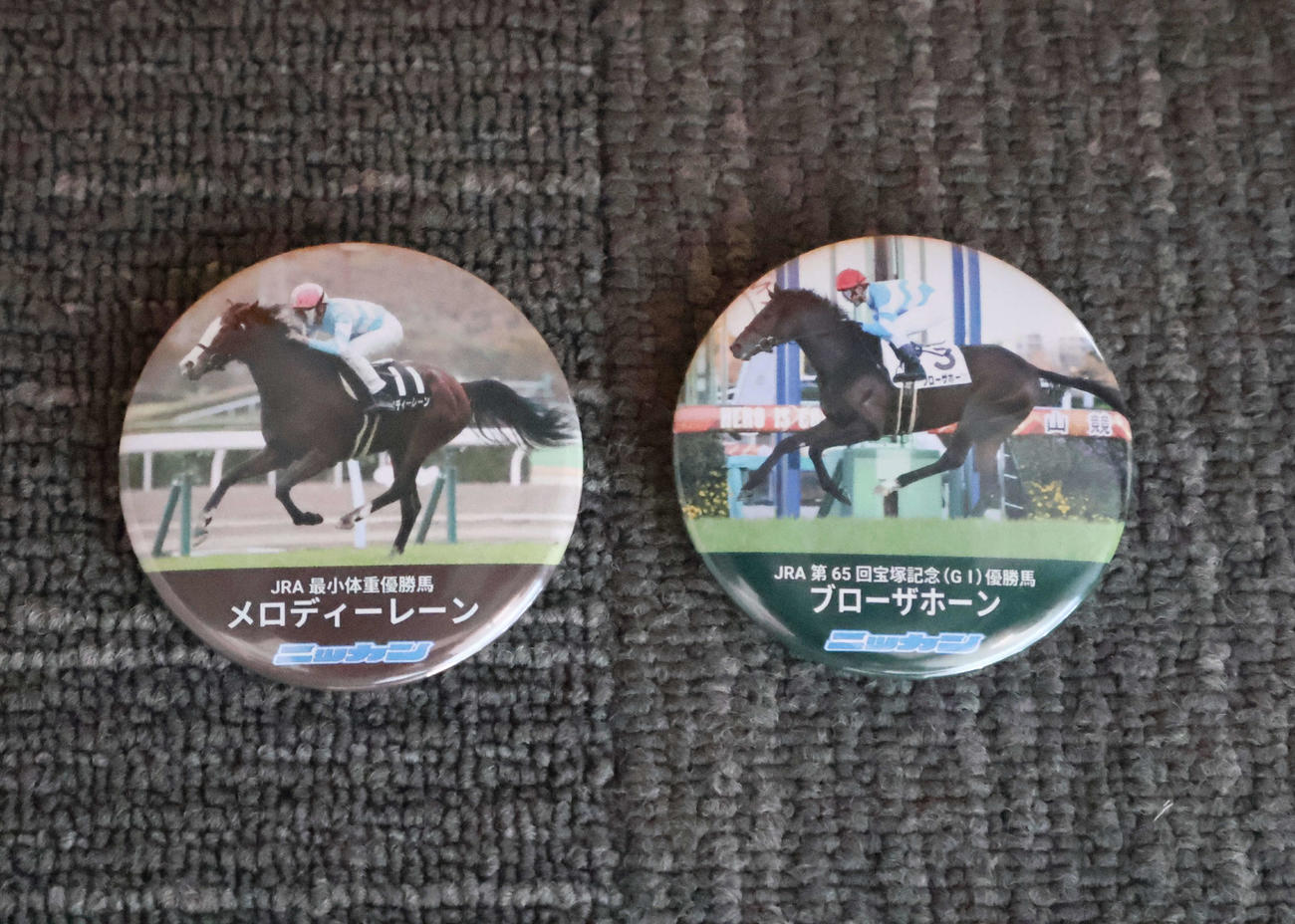 ブローザホーン＆メロディーレーンの缶バッジ