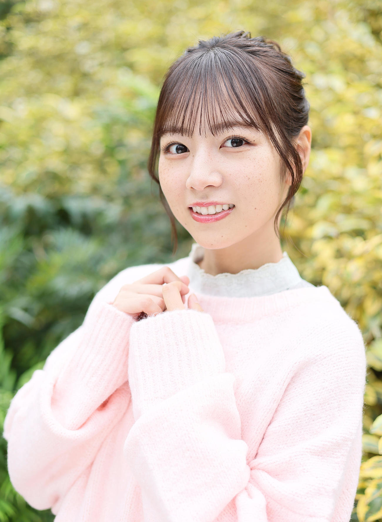 チャンピオンズCはレモンポップの連覇に期待した北野日奈子（撮影・足立雅史）