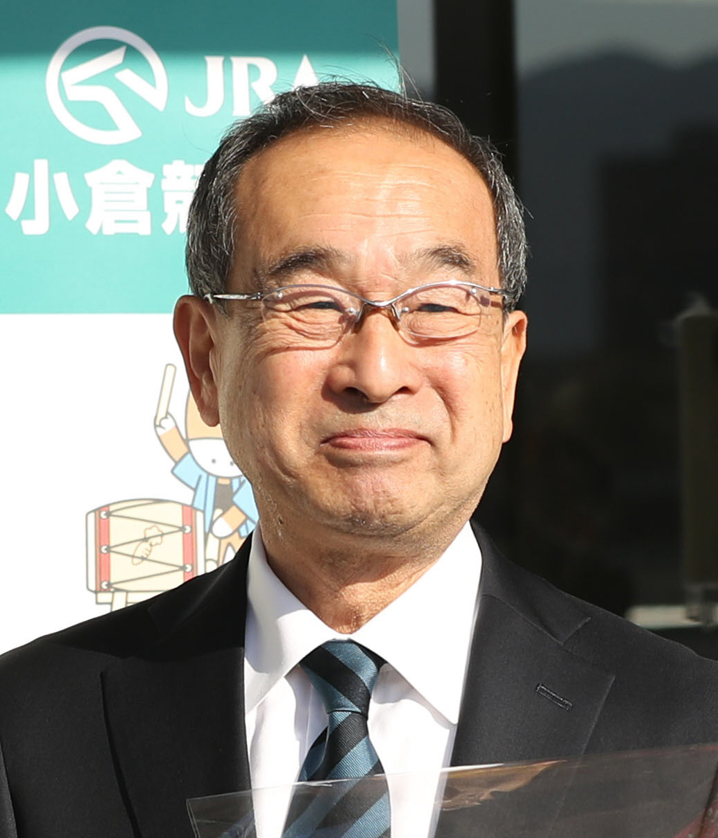 橋田満元調教師（2023年2月撮影）