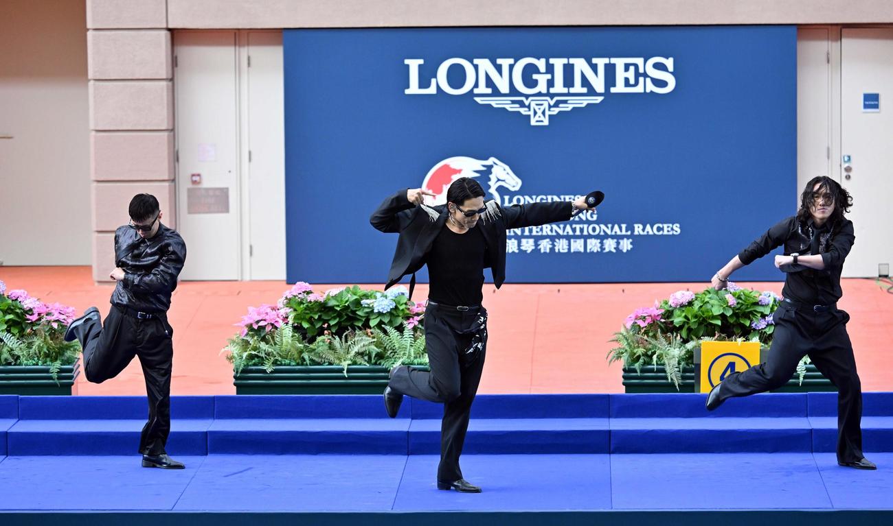 香港国際競走に登場したRain（ピ）（C）The Hong Kong Jockey Club
