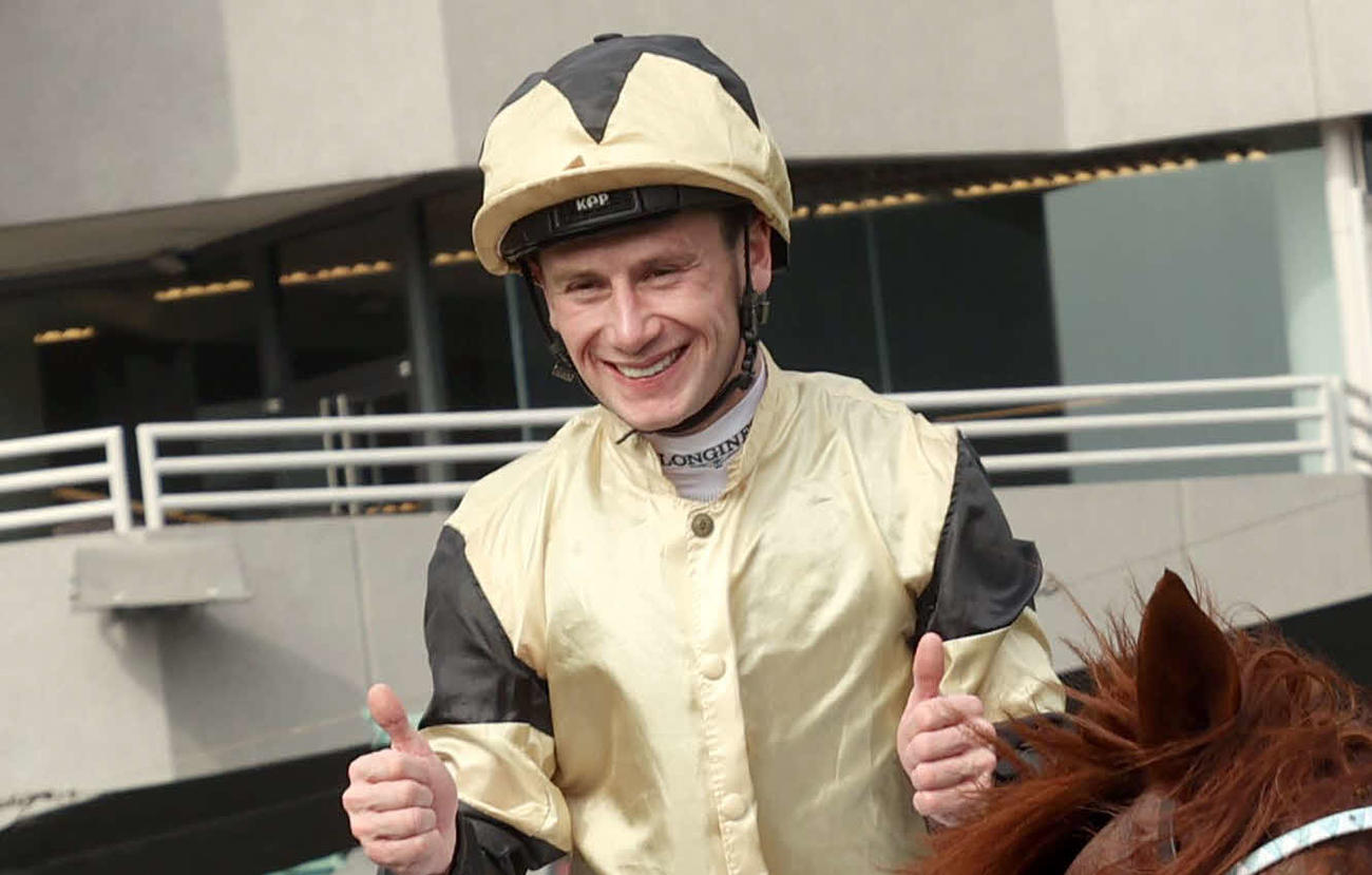 香港ヴァーズを制したジアヴェロットのマーフィー騎手（（C）The Hong Kong Jockey Club）