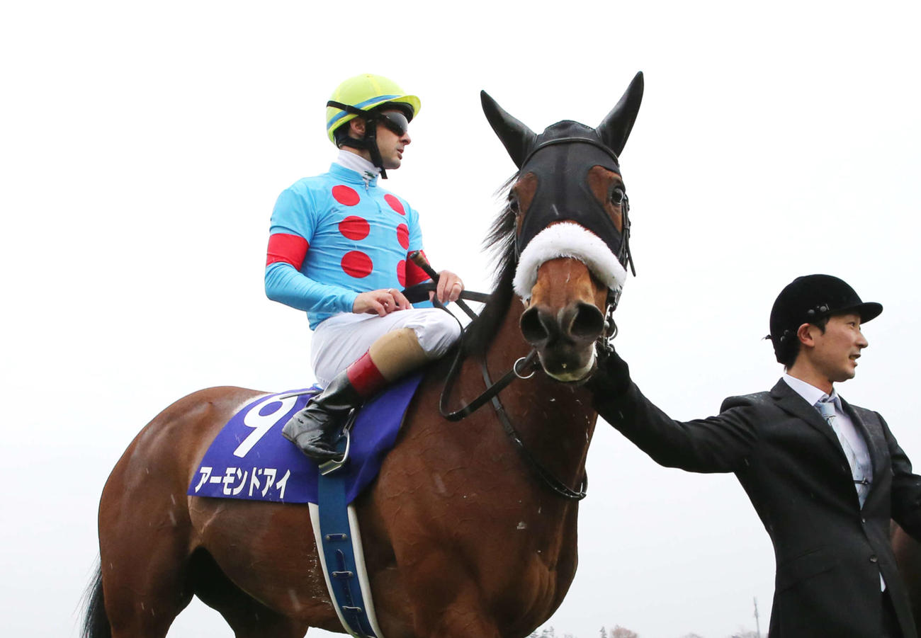 19年有馬記念、1番人気で9着に敗れたアーモンドアイとC・ルメール騎手