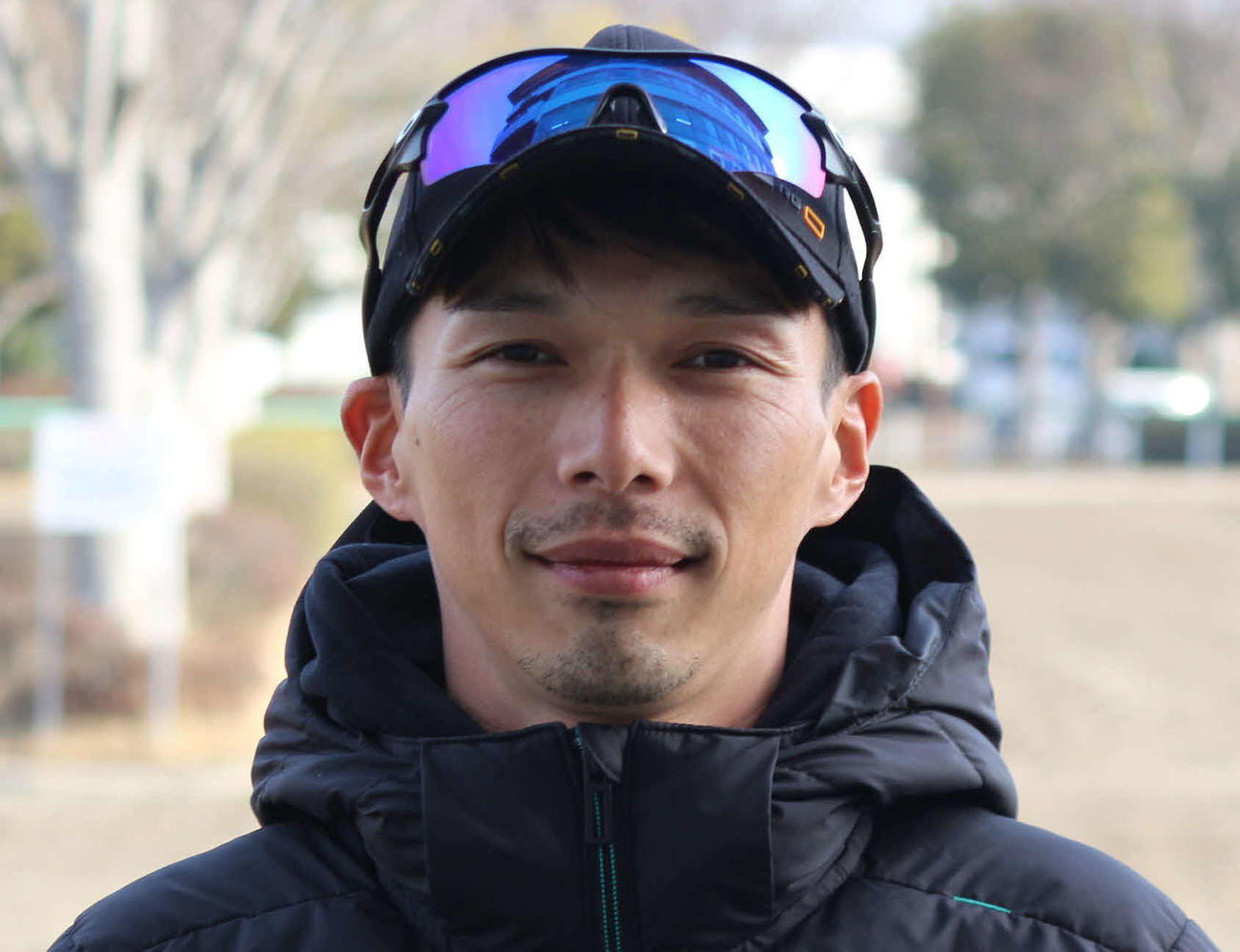 上野翔騎手（2024年2月15日撮影）