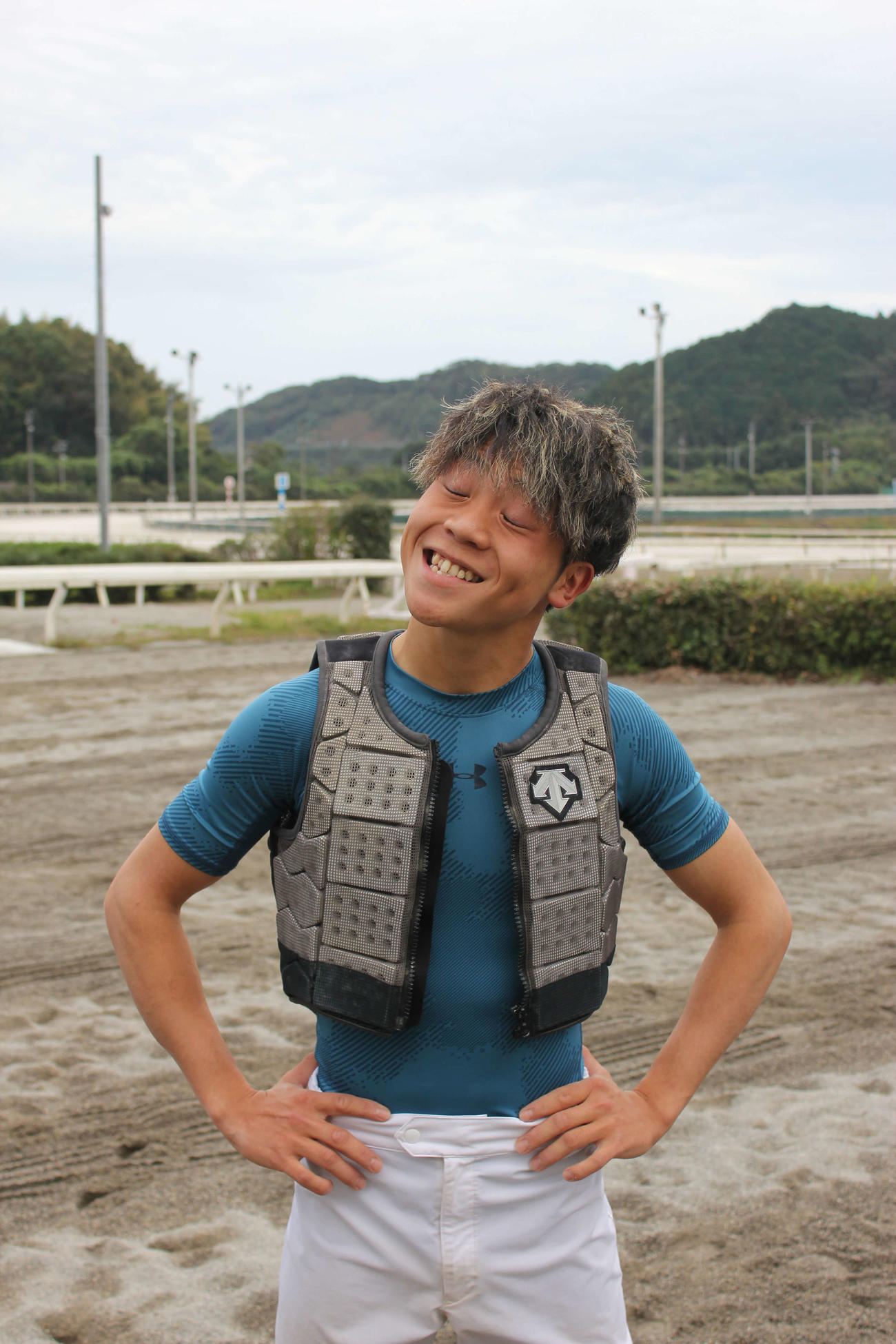 変顔をみせる多田羅誠也