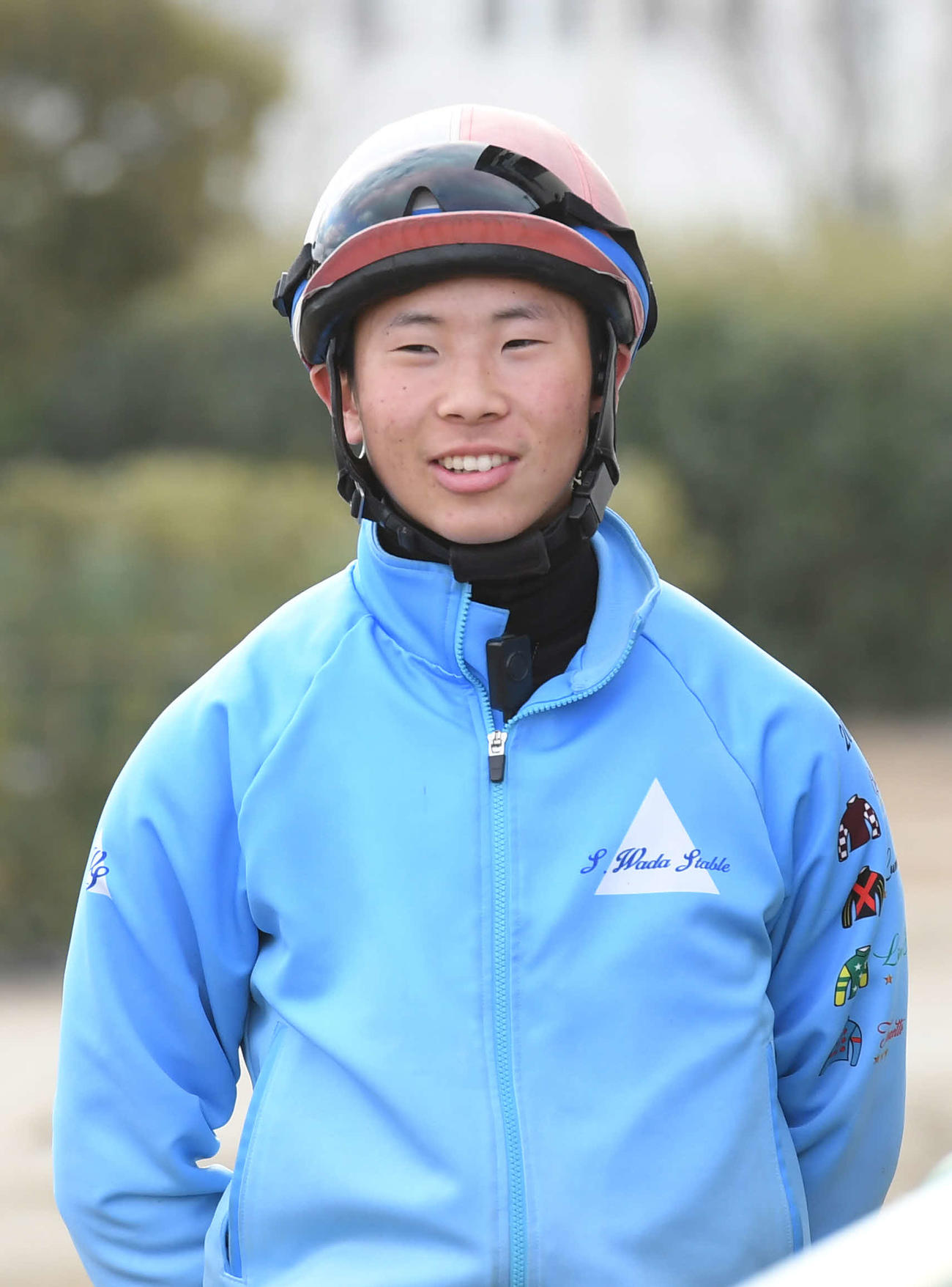 石神深道騎手（2024年2月撮影）