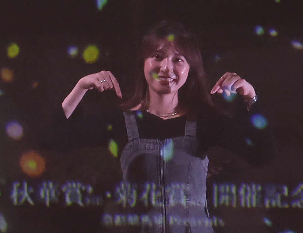 芥田愛菜美（2024年10月撮影）