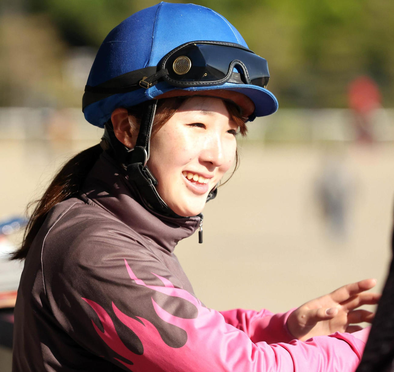 永島まなみ騎手（2023年4月27日撮影）