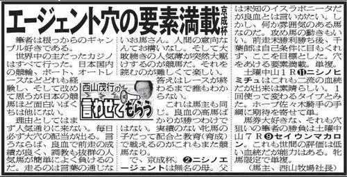 日刊スポーツ競馬新聞特集号2017 全文】「穴をあける要素満載」人気オーナーが予言していた愛馬の激走と