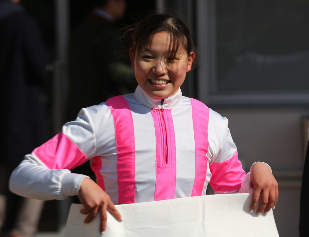 ゲンジを勝利に導いた小林美駒騎手