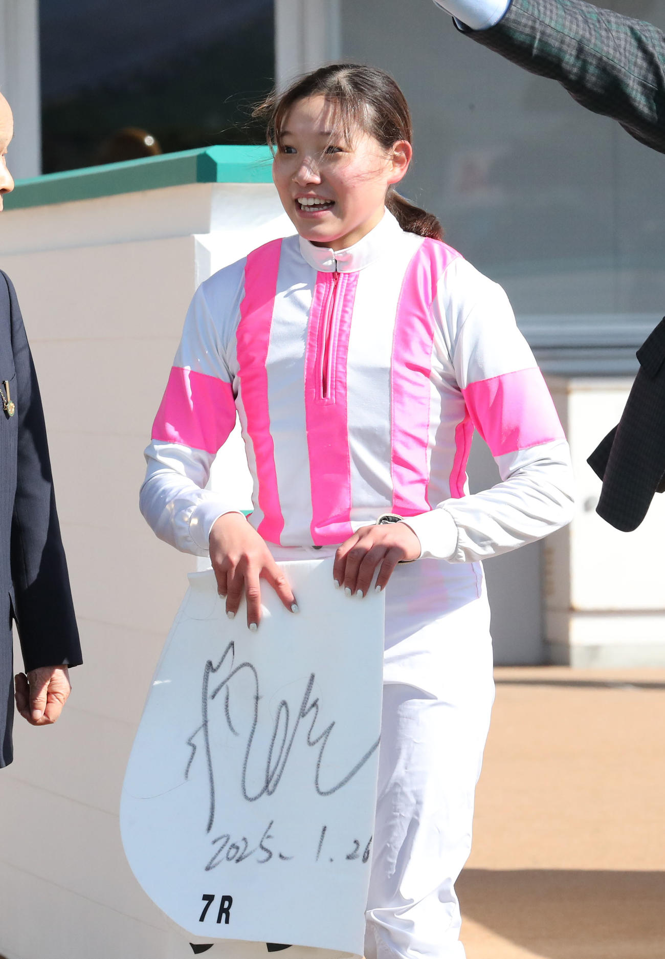 小倉7Rでゲンジを勝利に導いた小林美駒騎手