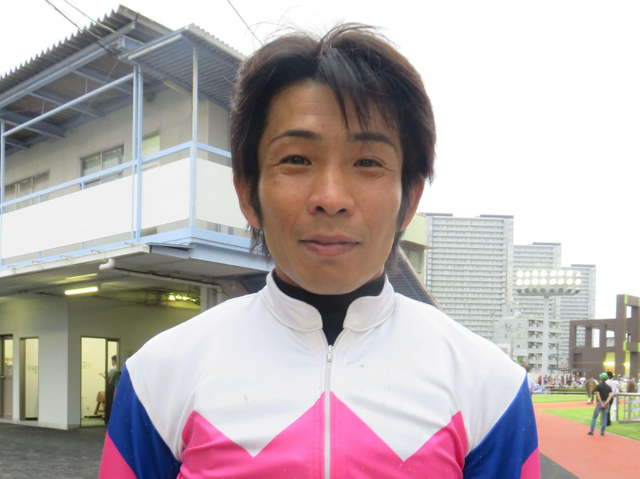 川崎・山林堂信彦騎手（2019年9月撮影）