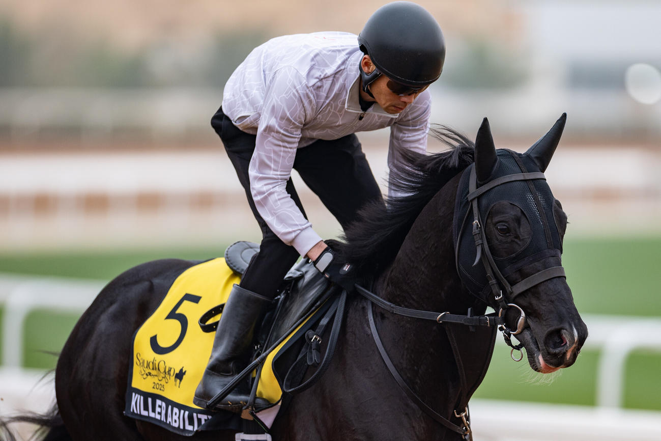 18日朝のキラーアビリティ（C）Jockey Club of Saudi Arabia／Neville Hopwood