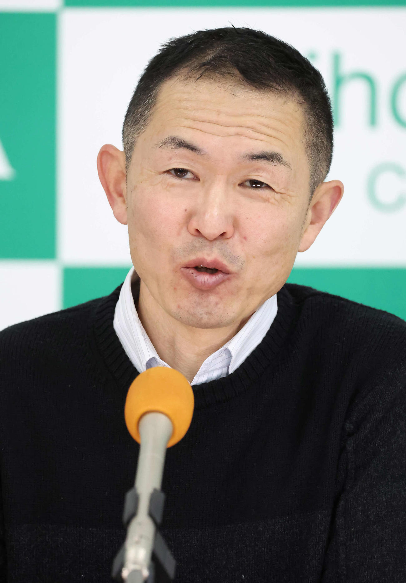 コスタノヴァでフェブラリーSに挑む木村師（撮影・丹羽敏通）