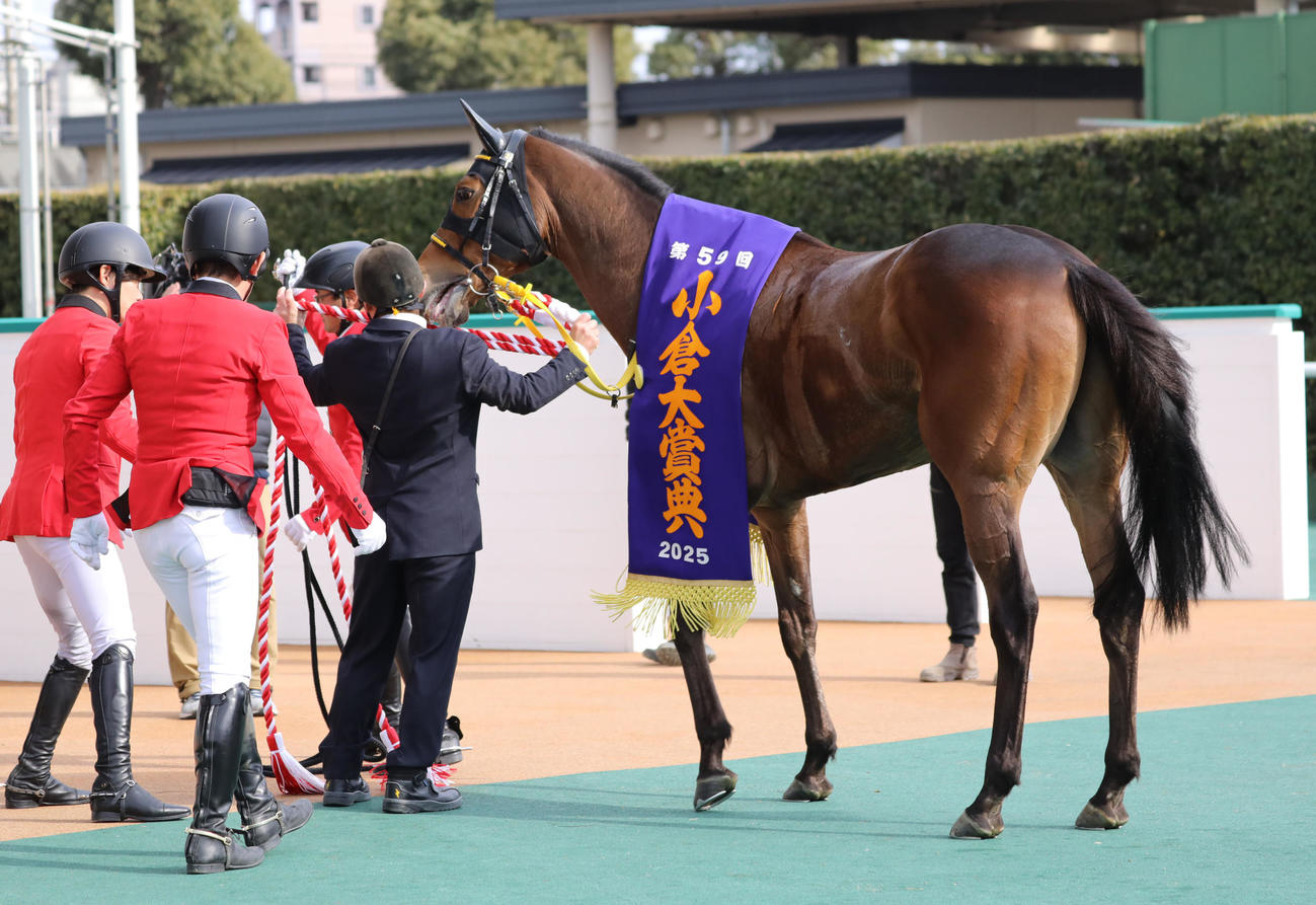 小倉大賞典を制したロングラン（撮影・鬼束羽瑠菜）