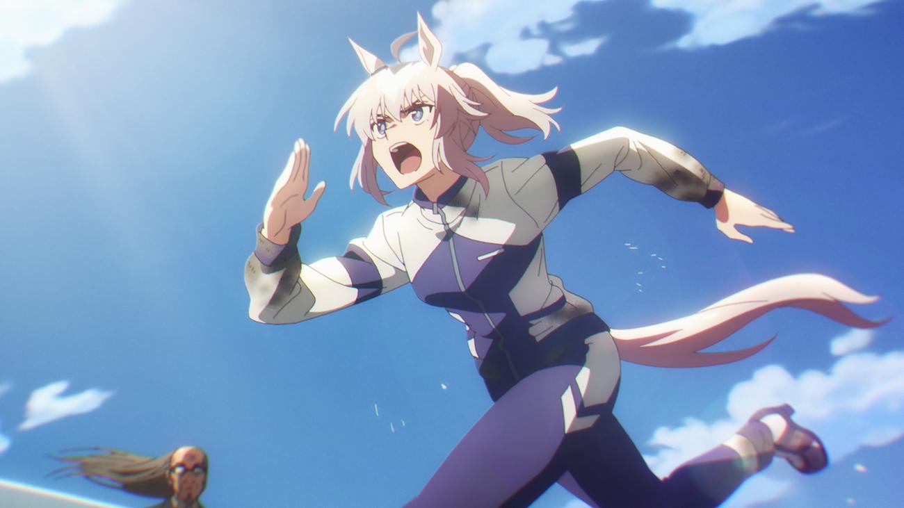 アニメ「ウマ娘シンデレラグレイ」のワンシーン(C)久住太陽・杉浦理史＆Pita・伊藤隼之介／集英社・ウマ娘シンデレラグレイ製作委員会(C) Cygames, Inc.