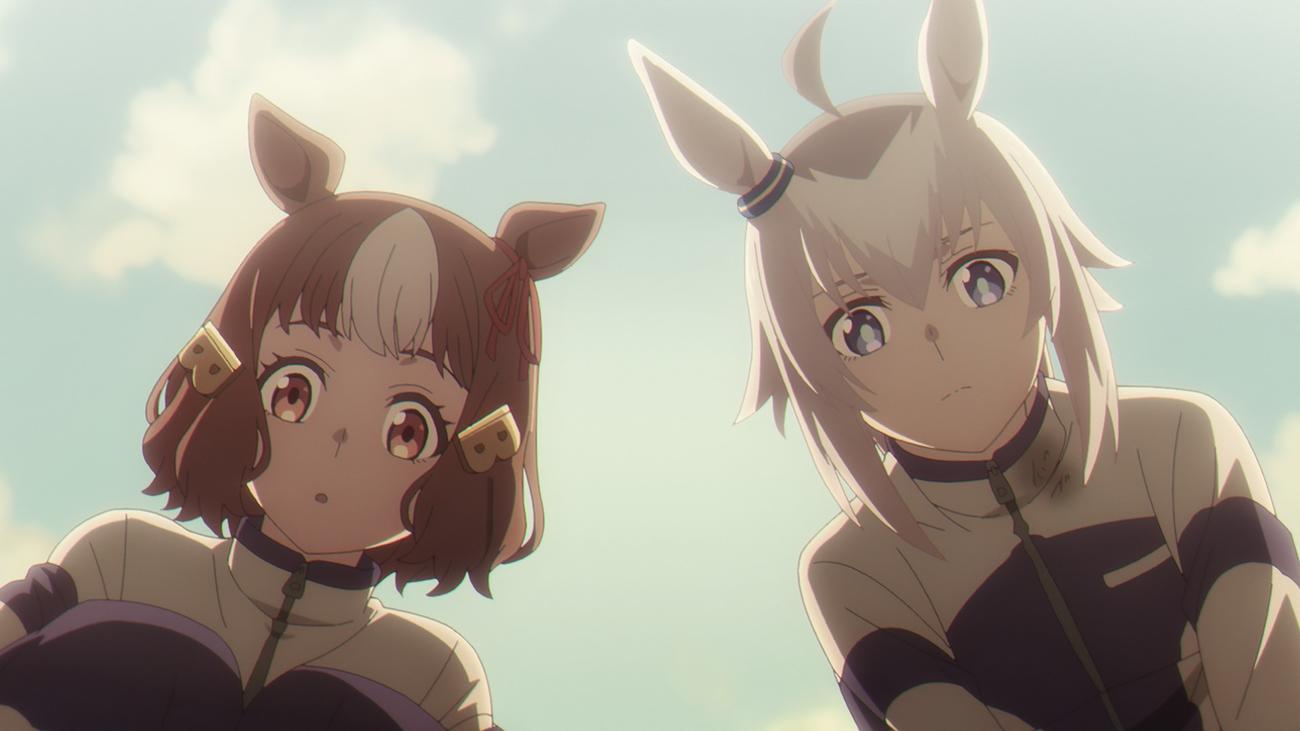 アニメ「ウマ娘シンデレラグレイ」のワンシーン(C)久住太陽・杉浦理史＆Pita・伊藤隼之介／集英社・ウマ娘シンデレラグレイ製作委員会(C) Cygames, Inc.