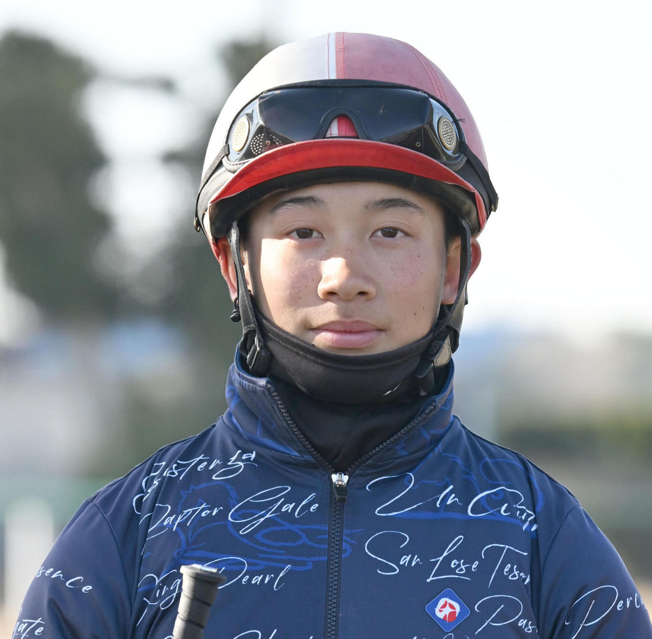 舟山瑠泉騎手（2025年2月撮影）