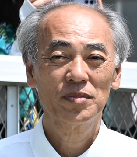 森秀行調教師（2024年8月撮影）
