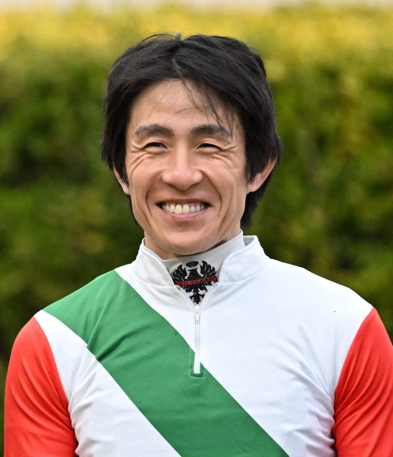 4歳上2勝クラスをアララララで制した丹内騎手（撮影・千葉一成）