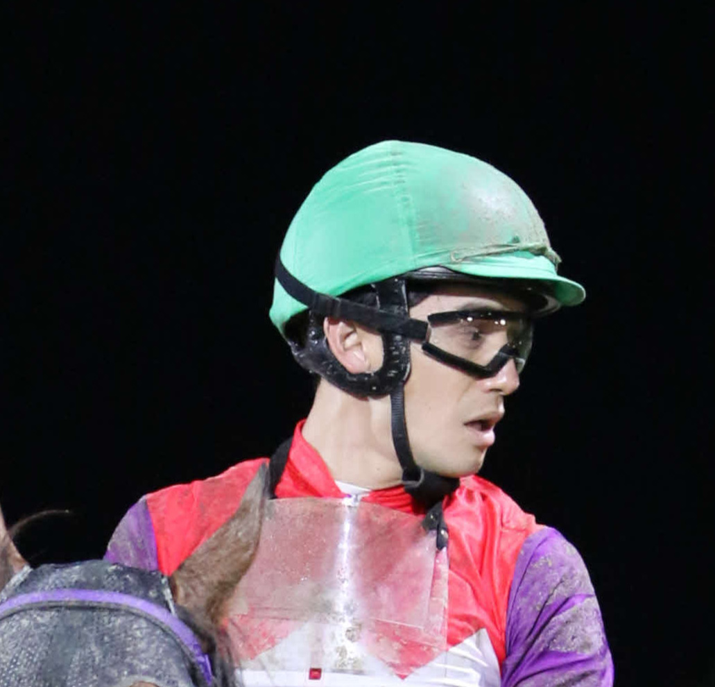 和田譲治騎手（2021年10月3日撮影）