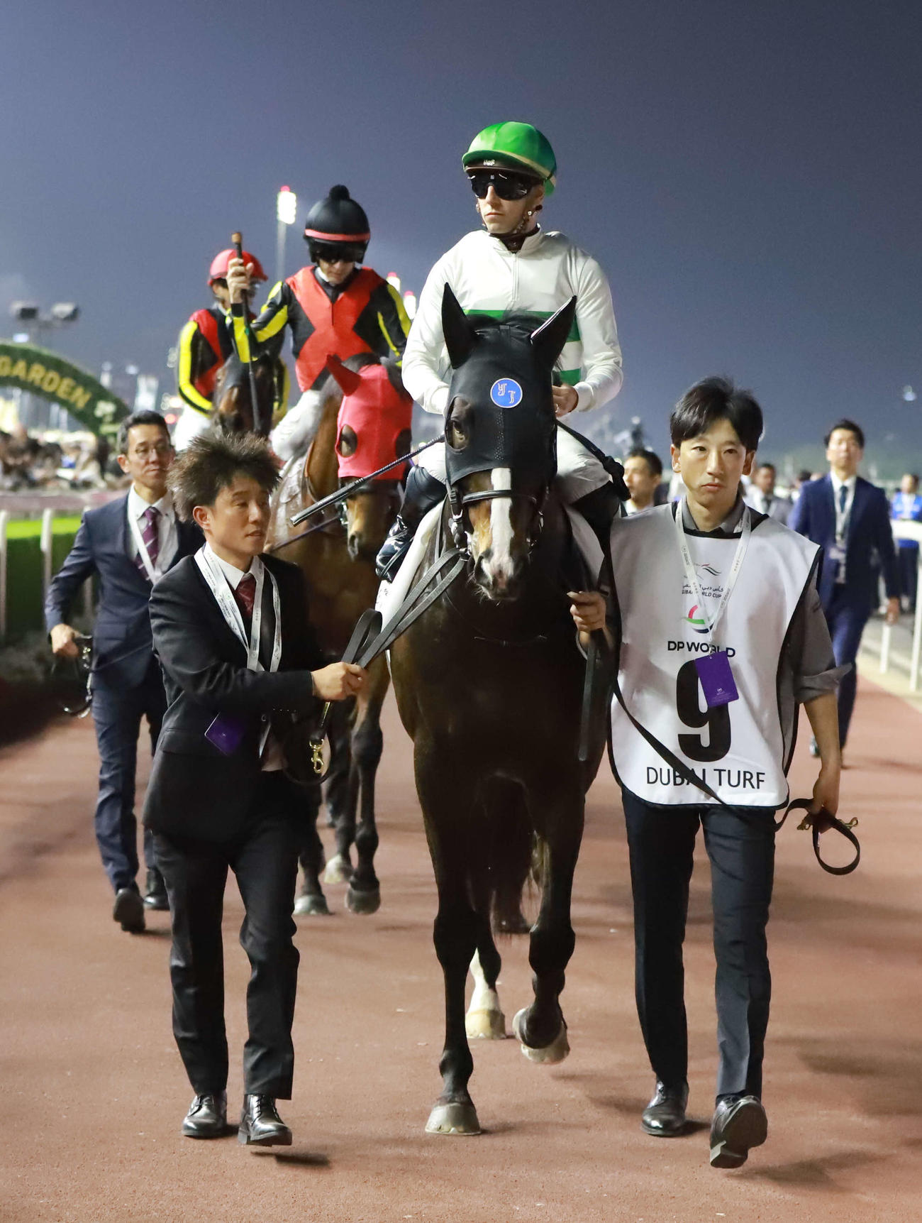 ドバイターフに出走したソウルラッシュ（撮影・桑原幹久）