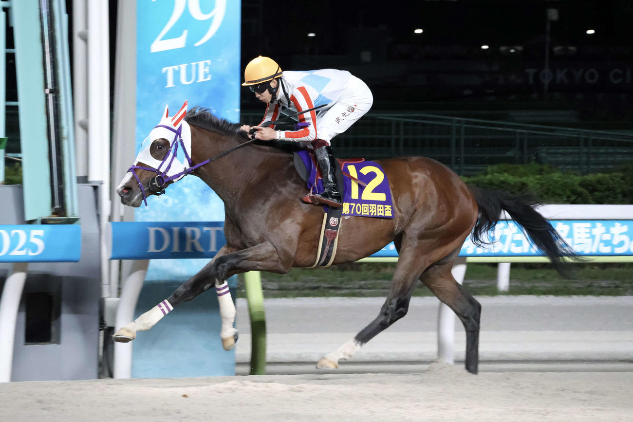 直線力強く抜け出し、ダート3冠1戦目を圧勝したナチュラルライズ