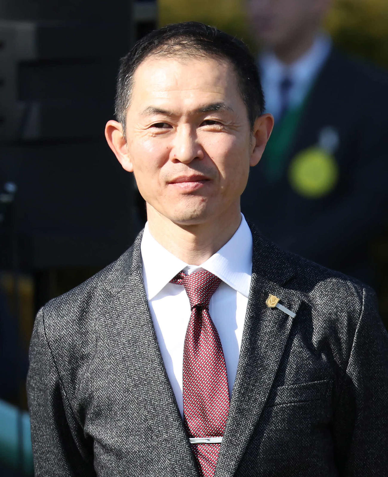 木村哲也調教師（2025年3月撮影）