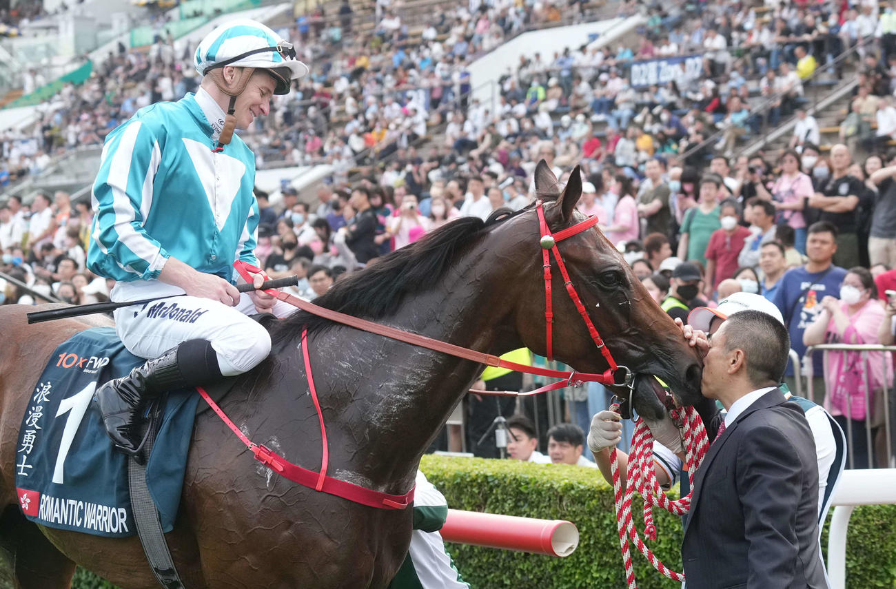 ロマンチックウォリアー（C）The Hong Kong Jockey Club