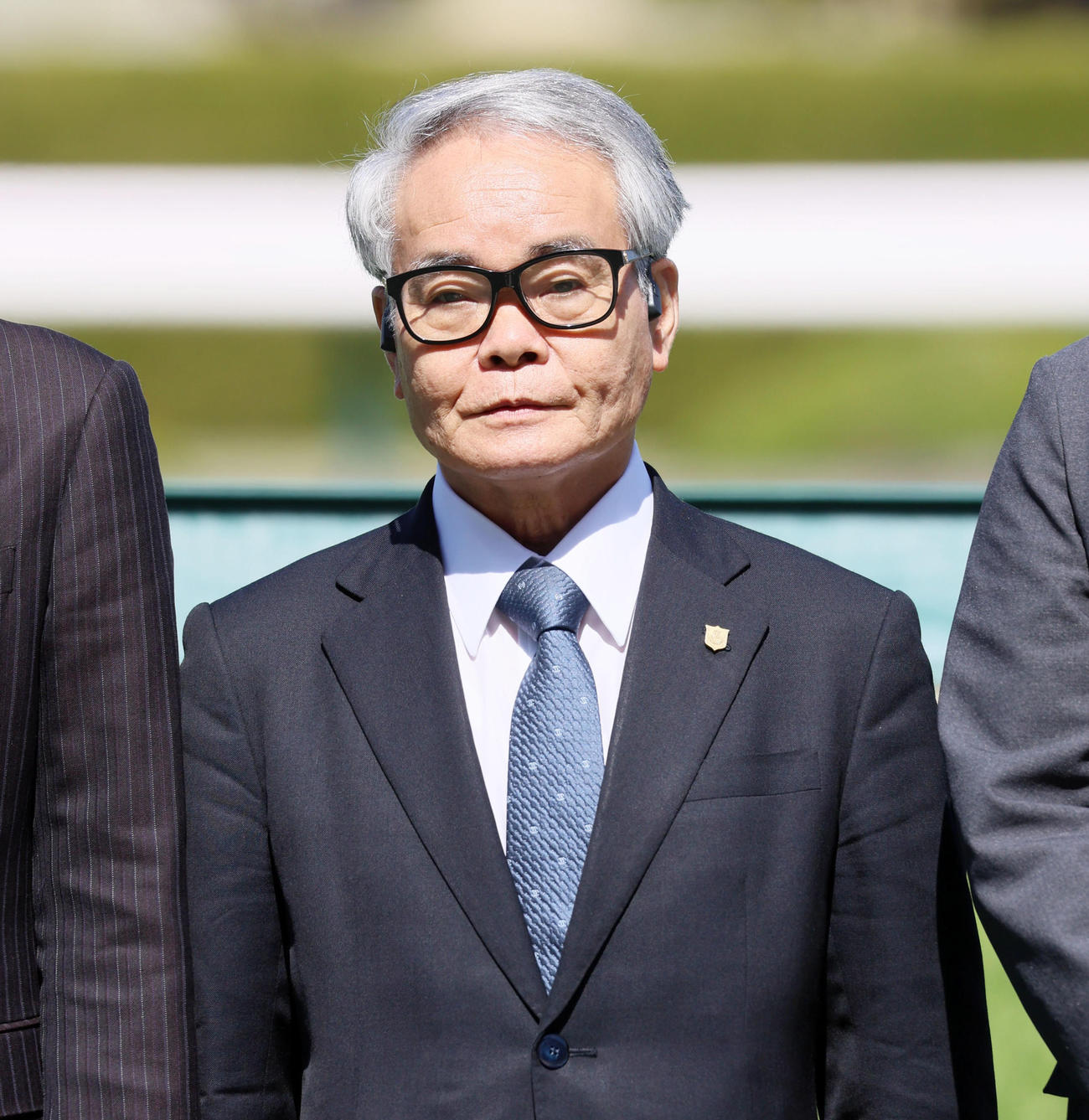 音無秀孝元調教師（2023年3月撮影）