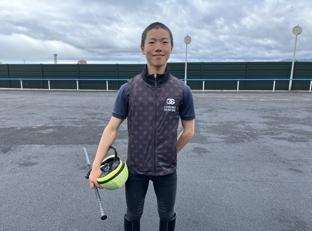函館競馬場での森田誠也騎手
