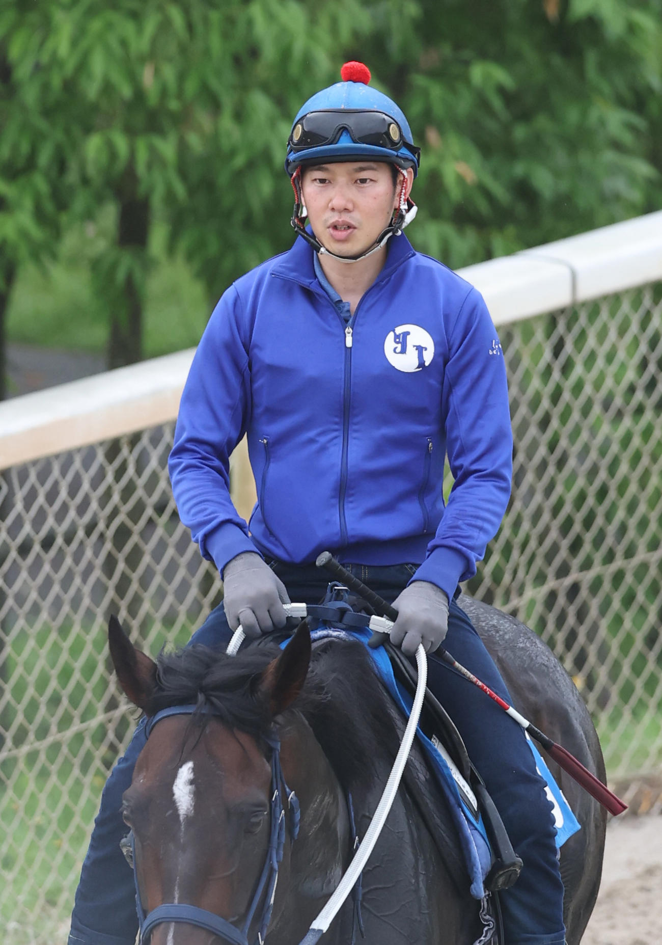 水口優也騎手（2025年6月25日撮影）