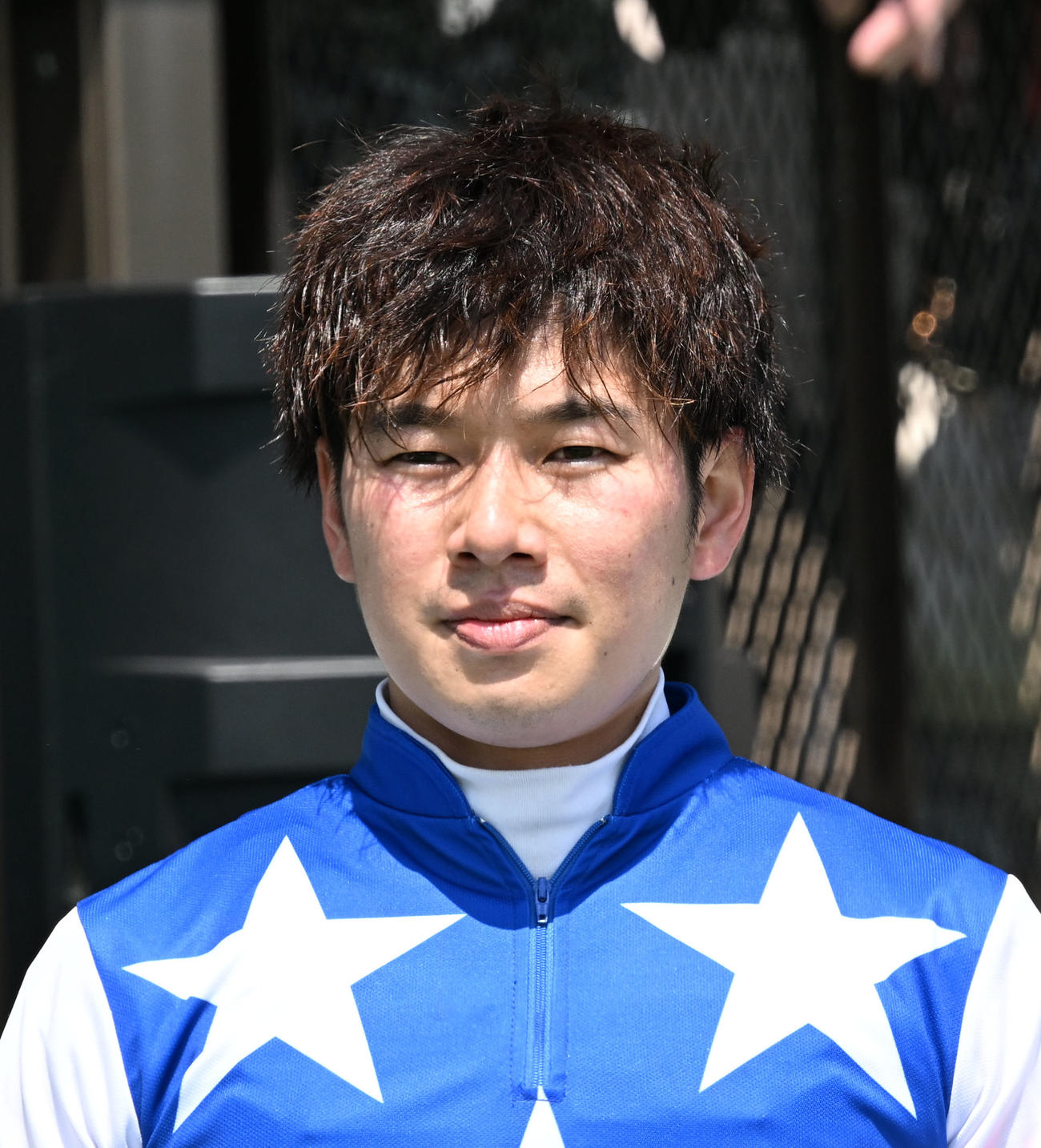 水口優也騎手（2025年5月4日撮影）