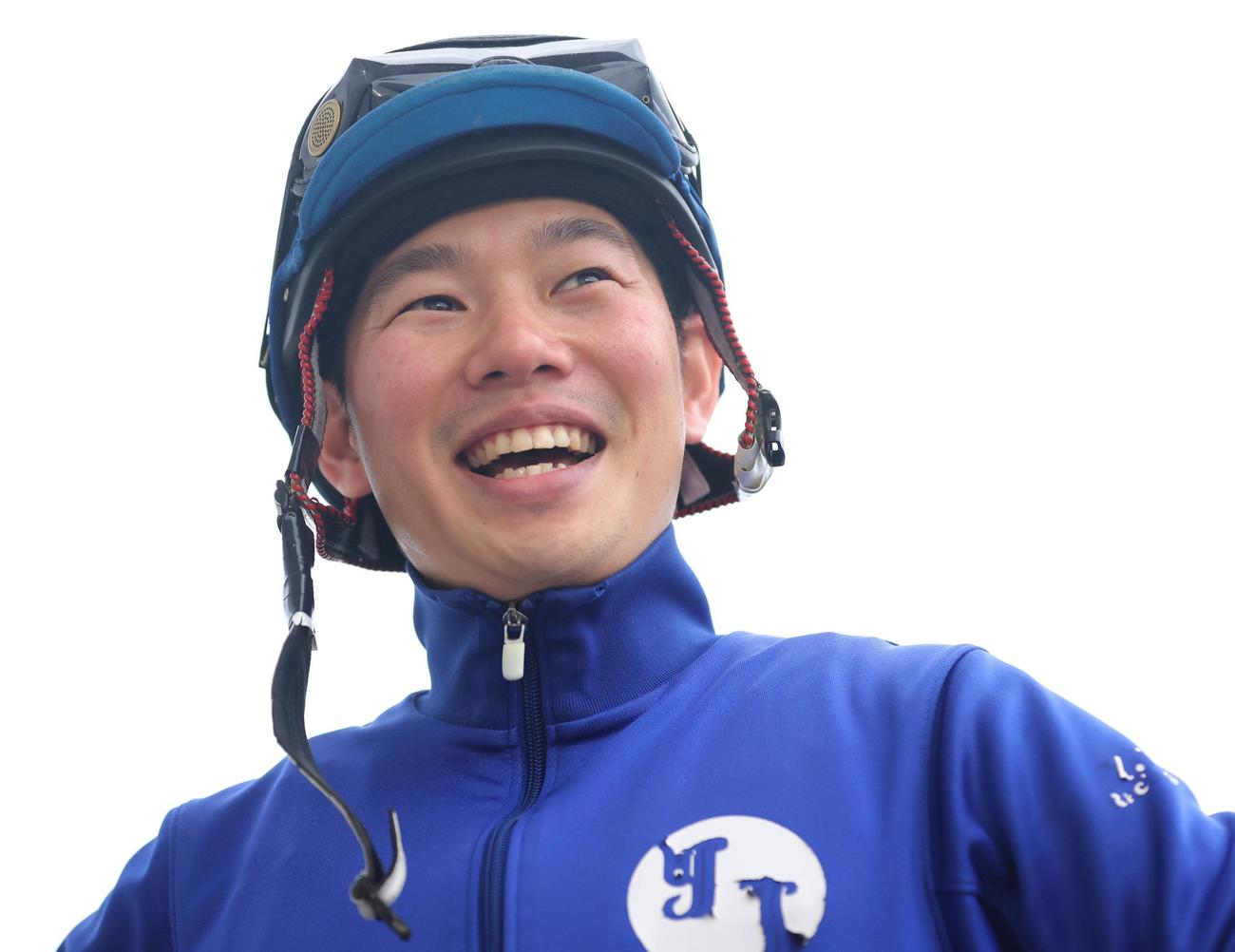 今週末の現役最後のレースを前に取材に応じる水口騎手