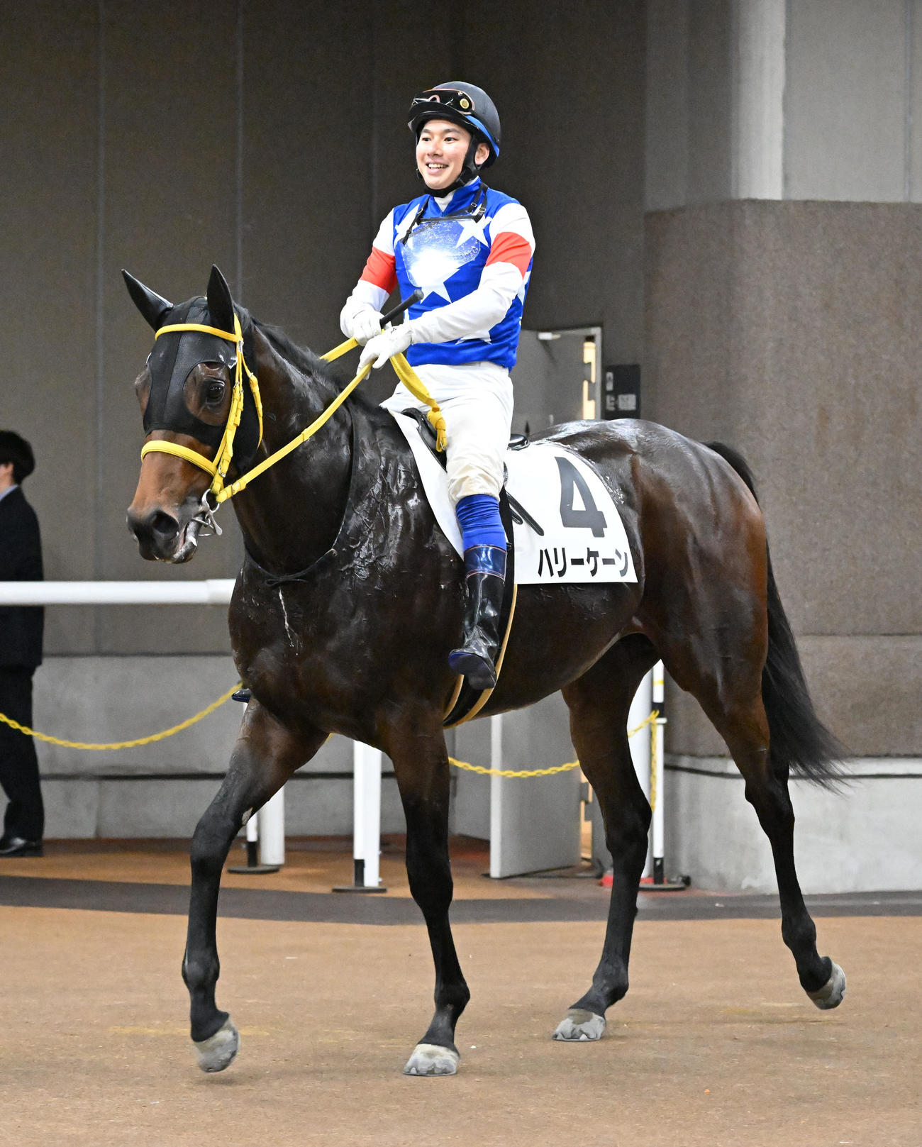 ハリーケーンと水口騎手