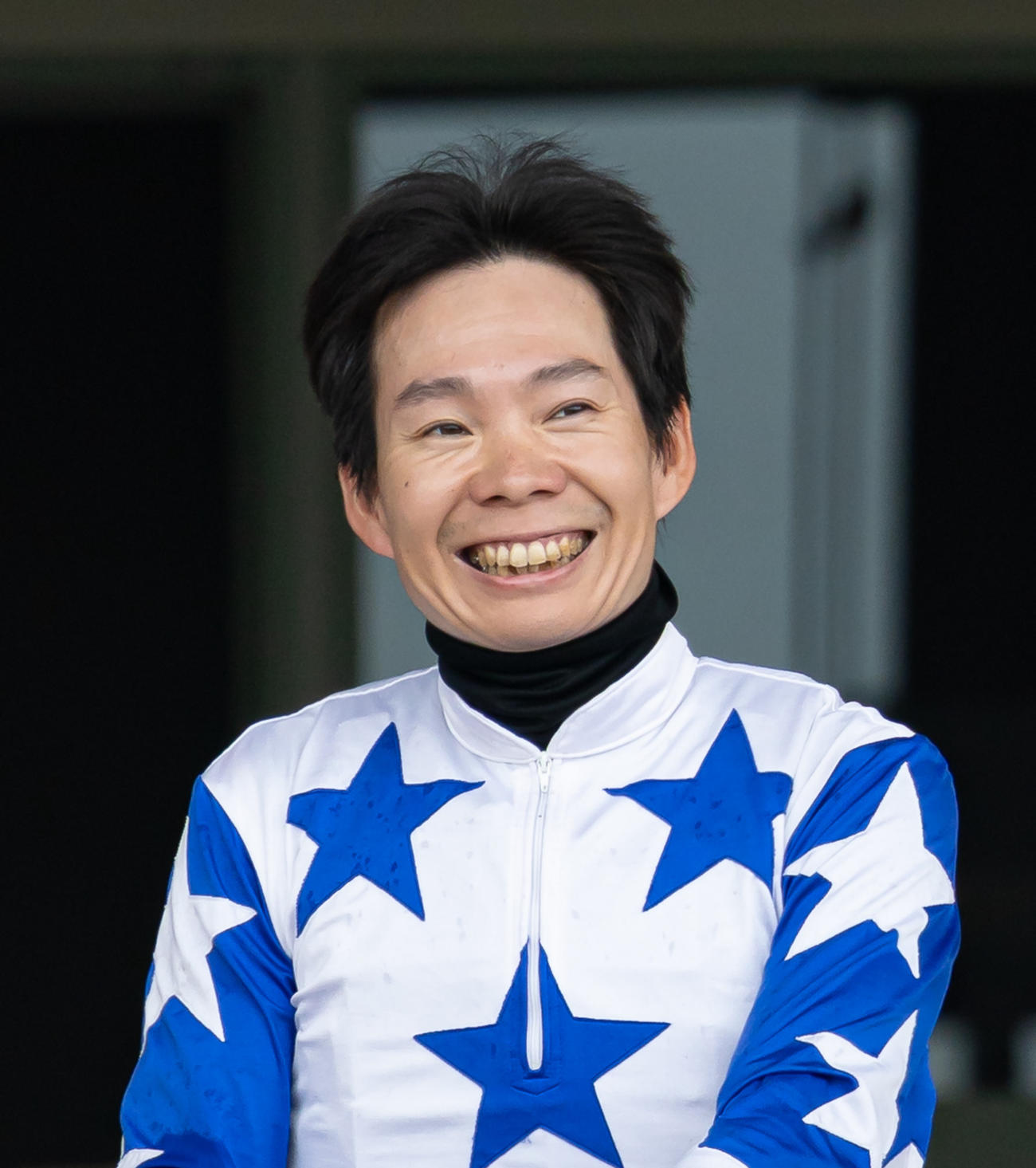 函館3Rを制した伊藤工真騎手（撮影・村野早祐）