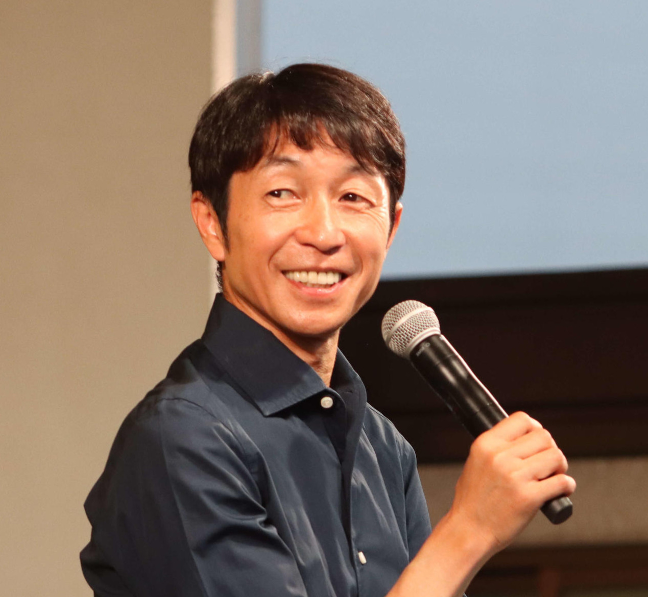 24年7月、大井競馬場でトークショーを行った武豊騎手