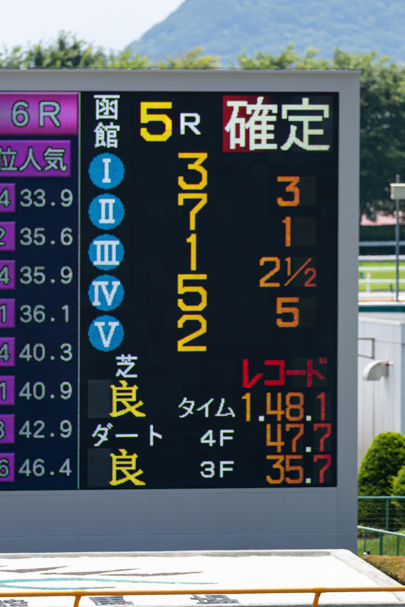 マルガはレコードタイムでデビュー戦を制した（撮影・村野早祐）