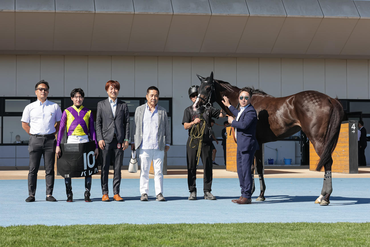 函館11R、五稜郭Sを制したパレハ（撮影・村野早祐）