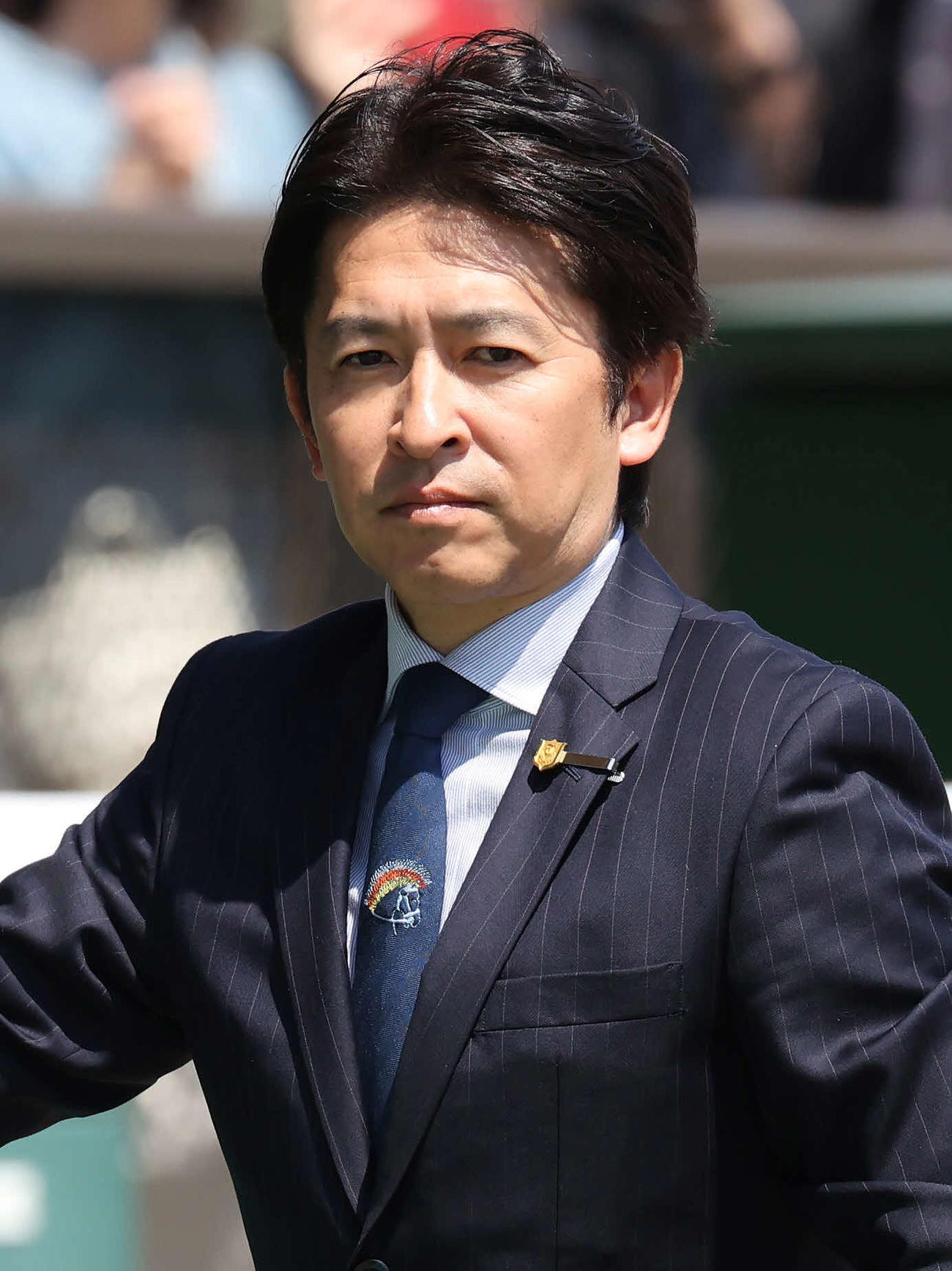 福永祐一調教師（2025年4月27日撮影）