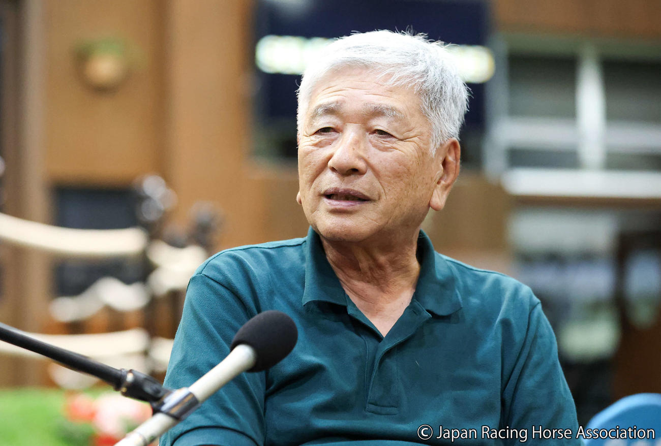 セレクトセールの2日間を総括する吉田照哉氏