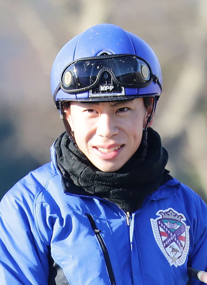 横山武史騎手（2021年12月撮影）
