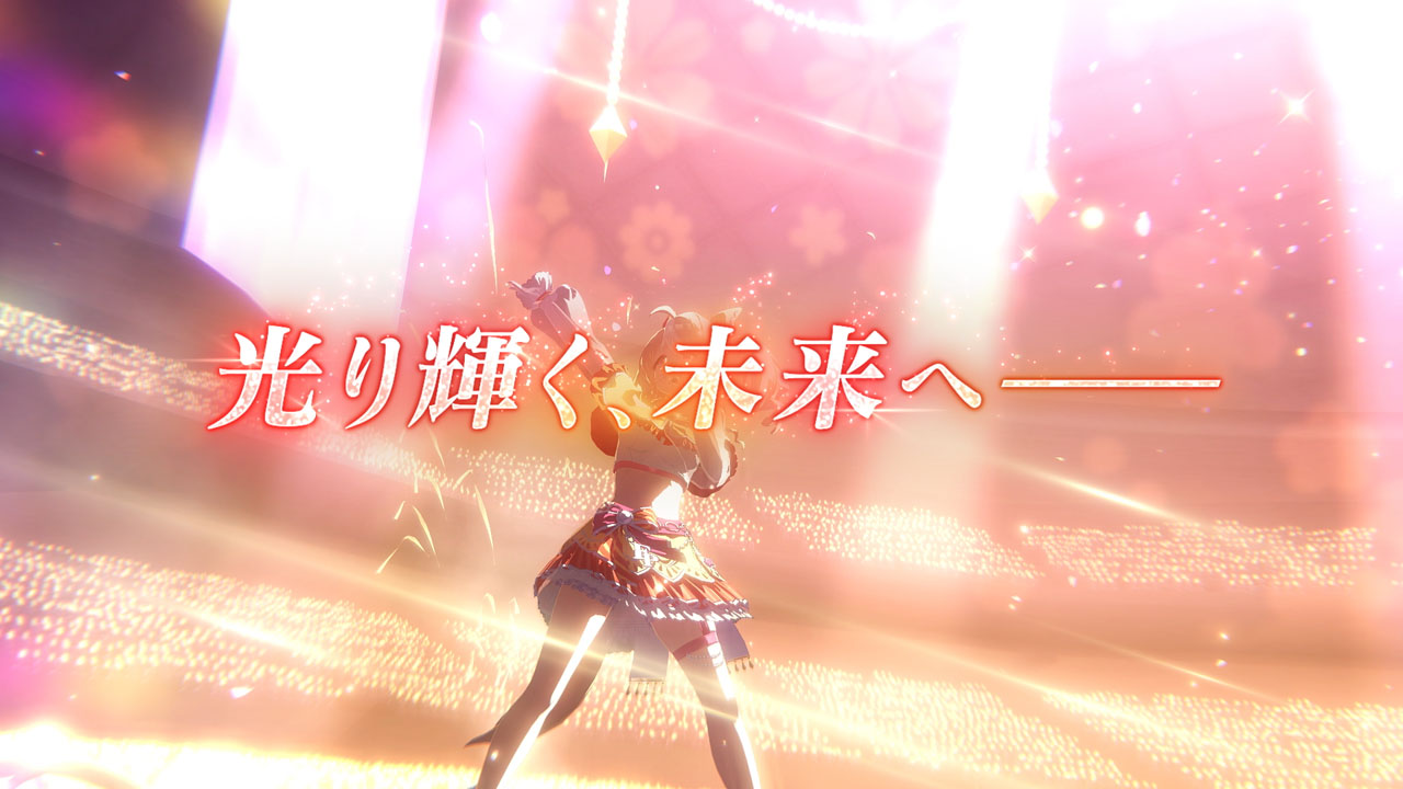 「ウマ娘」の新CM「光り輝く、未来へ」（C）Cygames, Inc.