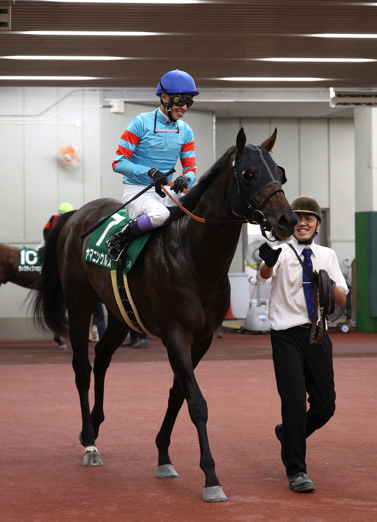 中京7R、東海Sを快勝したヤマニンウルス（撮影・白石智彦）