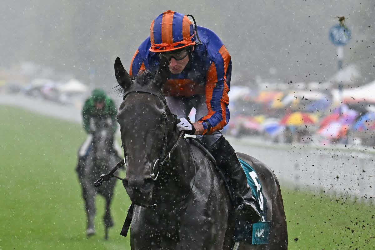 ナッソーSを制したワールとライアン・ムーア騎手（C）Goodwood Racecourse