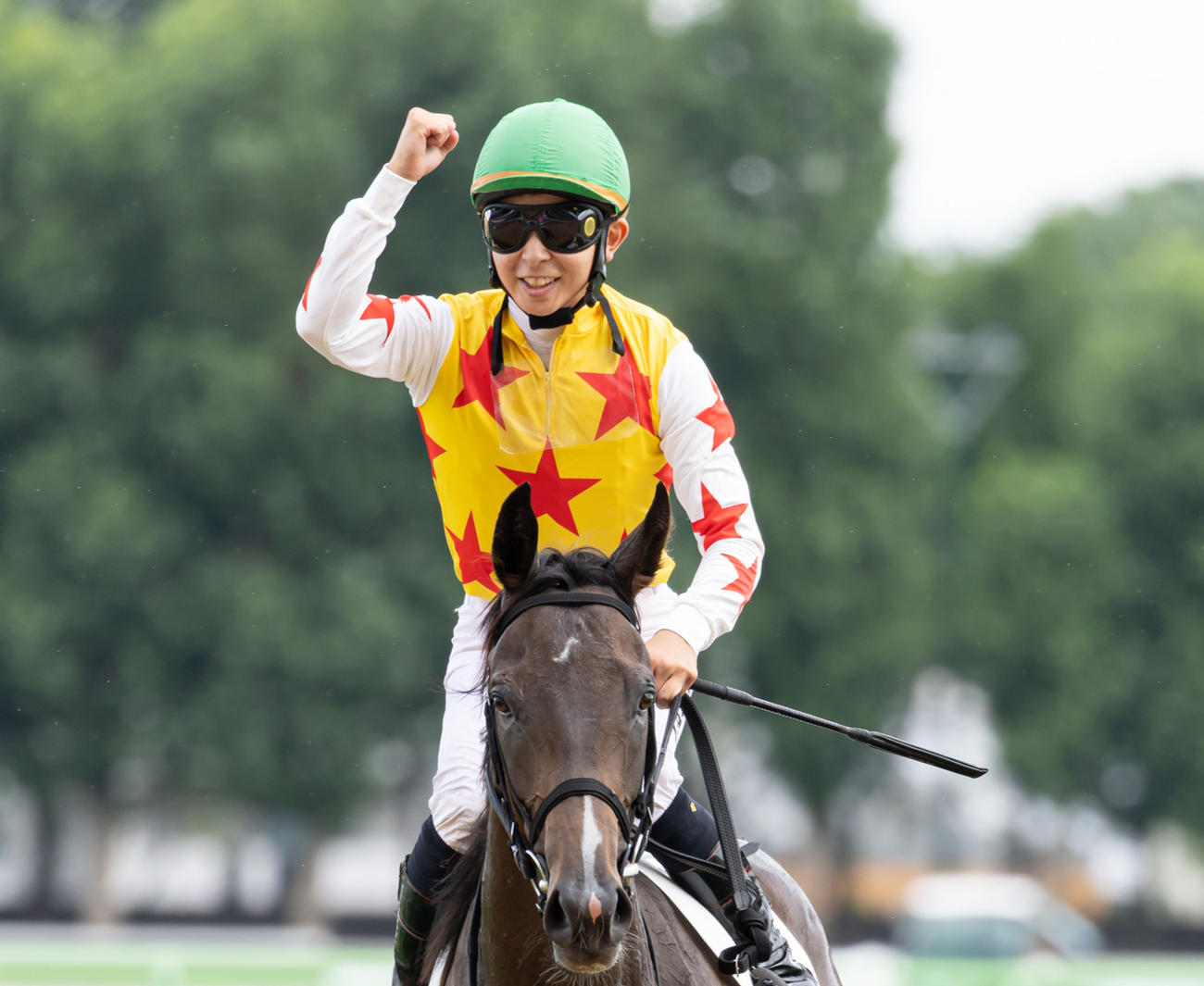 2日札幌5Rの新馬戦をポペットで制した橋木騎手