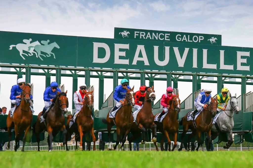 ジャックルマロワ賞が行われるドーヴィル競馬場（C）France　Galop