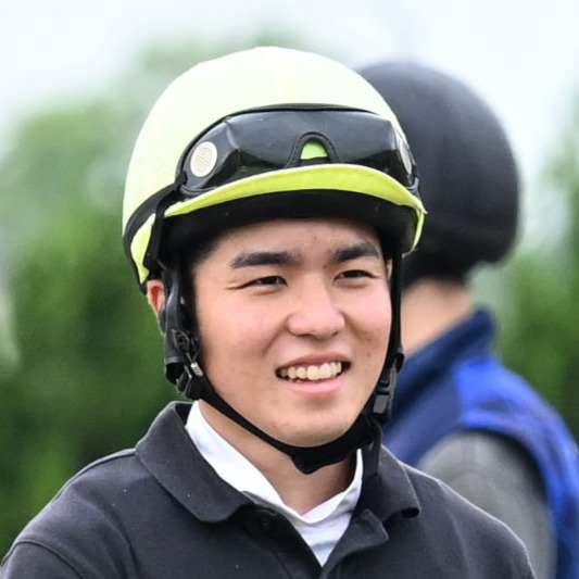 上里直汰騎手（2025年8月14日撮影）