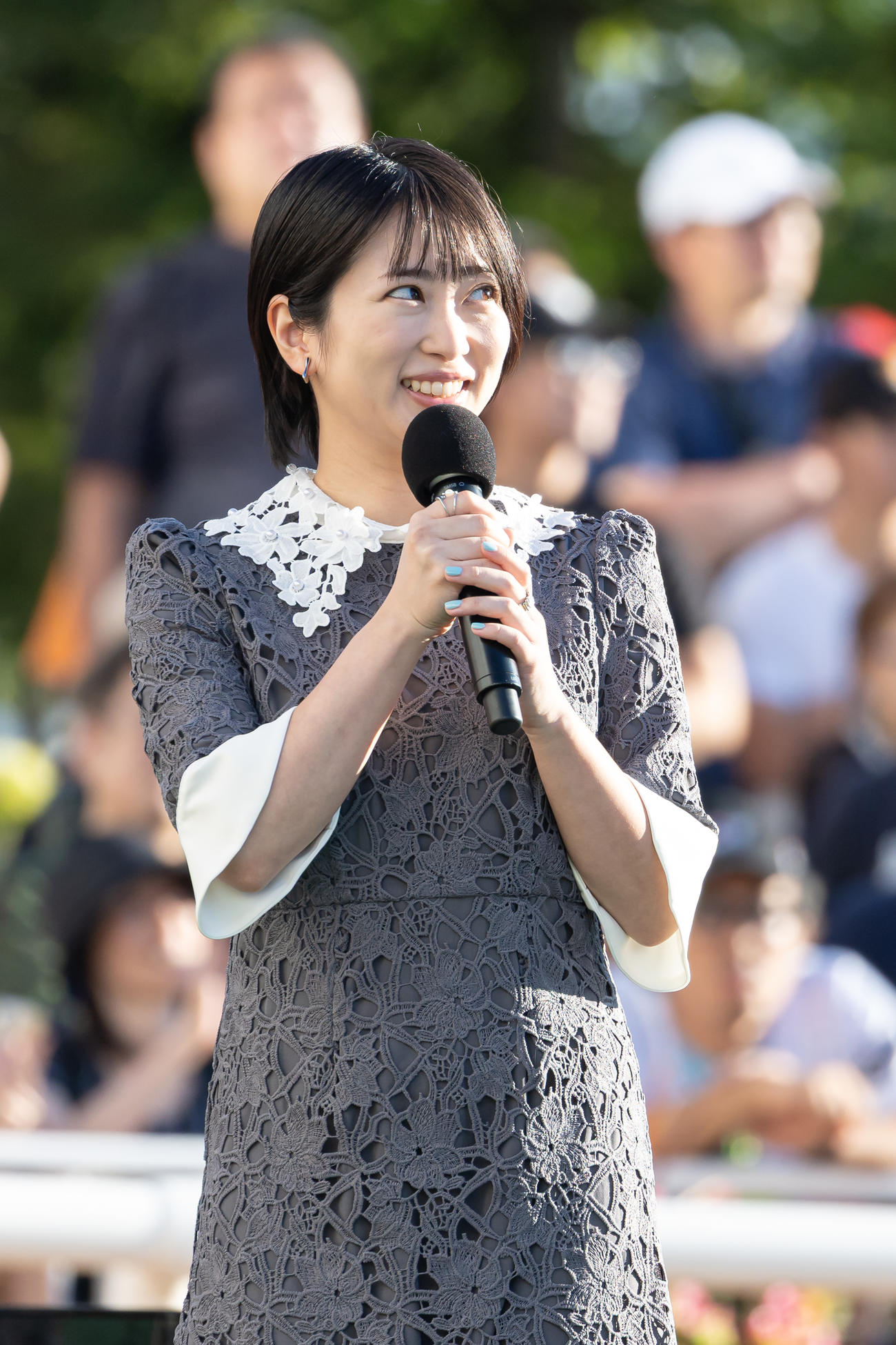 WASJプレゼンターを務めた志田未来（撮影・村野早祐）
