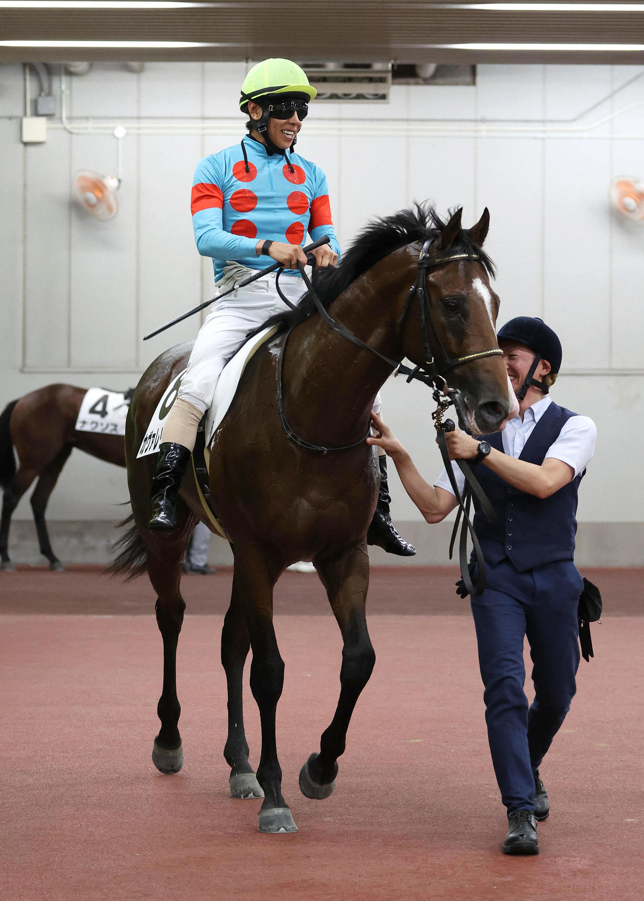 中京6R、新馬戦を快勝したカヴァレリッツォ（撮影・白石智彦）