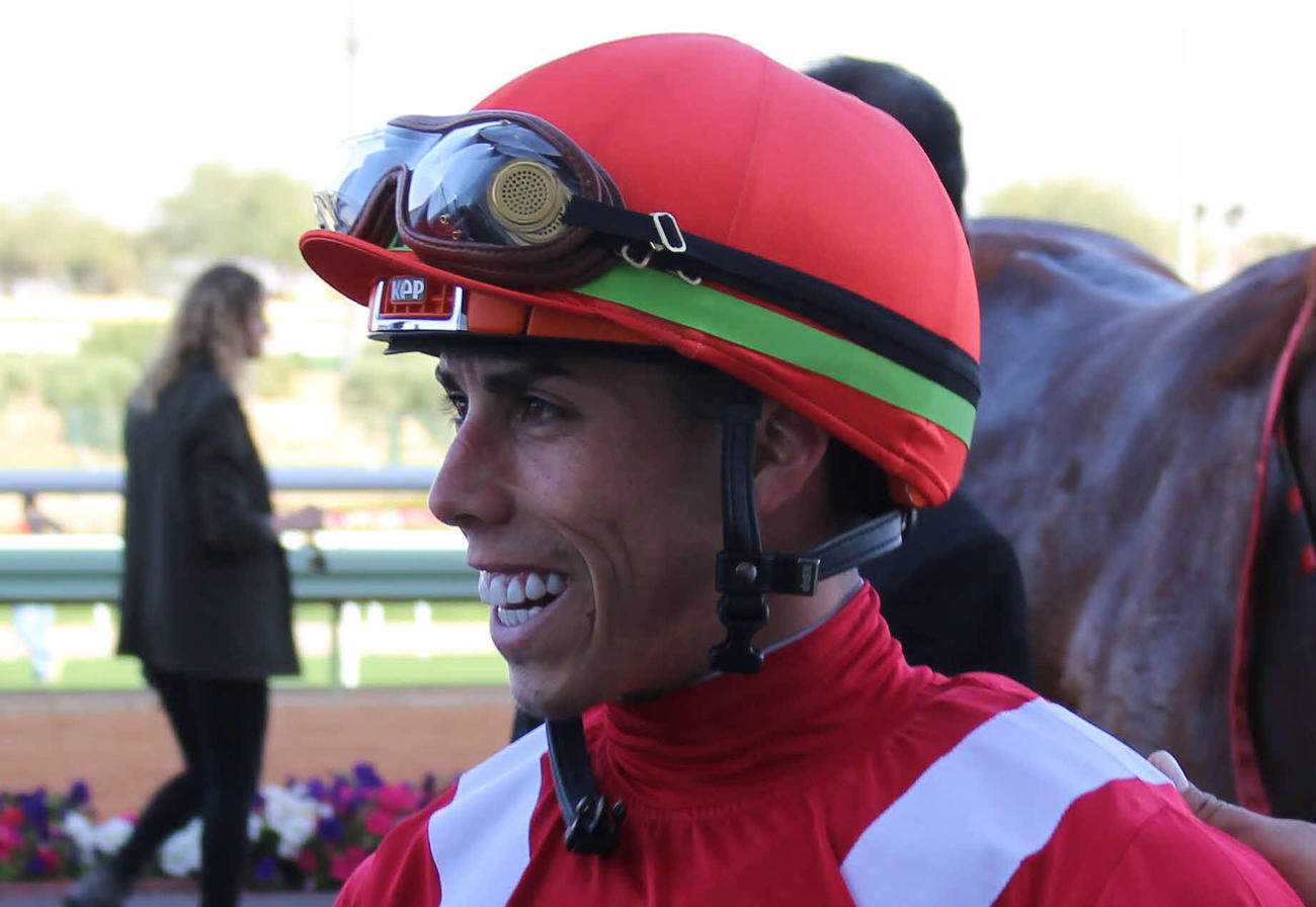 アイラッド・オルティスJr．騎手（2022年撮影）